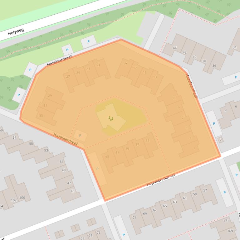 Kaart van postcodegebied 3137CE.