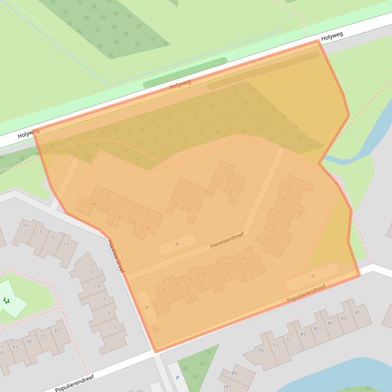 Kaart van postcodegebied 3137CH.