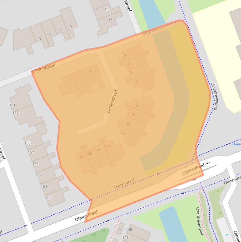 Kaart van postcodegebied 3137CM.