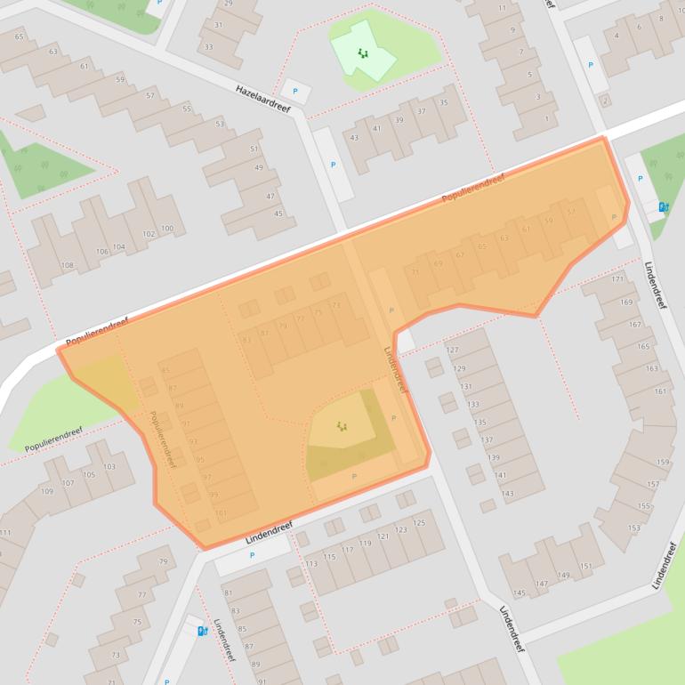 Kaart van postcodegebied 3137CT.