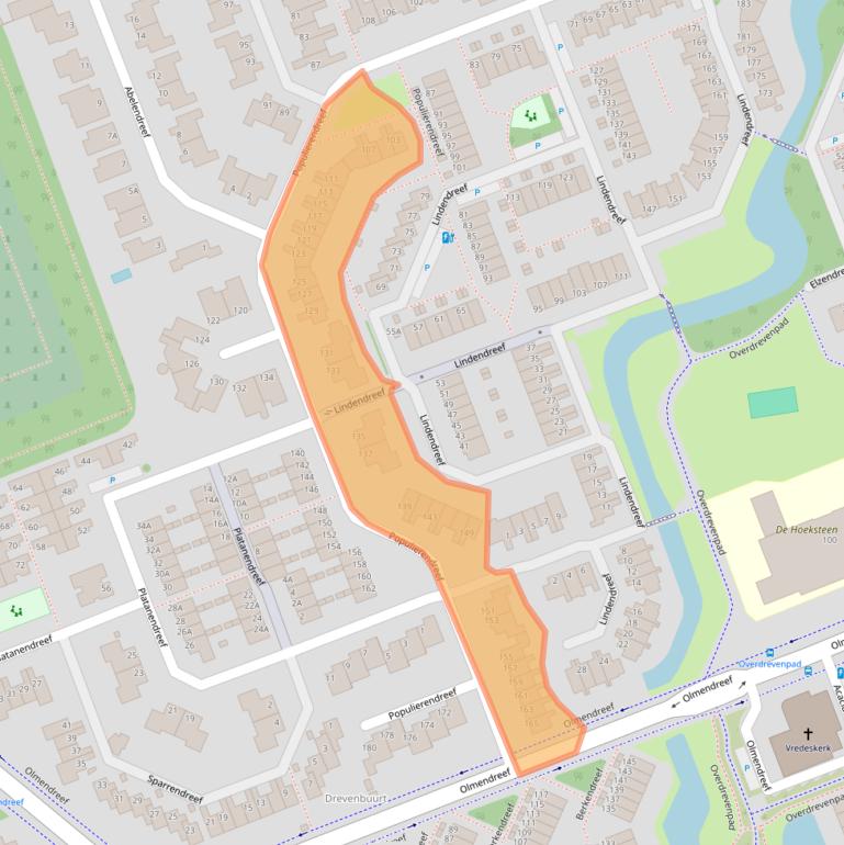 Kaart van postcodegebied 3137CV.