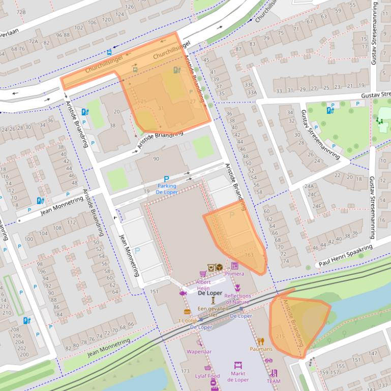 Kaart van postcodegebied 3137DA.