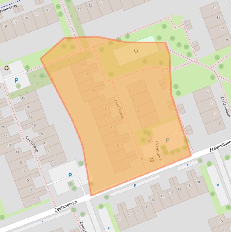 Kaart van postcodegebied 3137ED.
