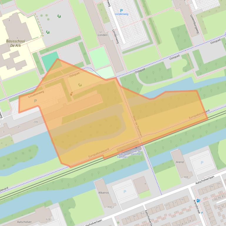 Kaart van postcodegebied 3137LA.