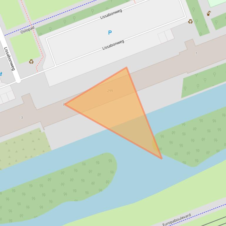 Kaart van postcodegebied 3137LB.