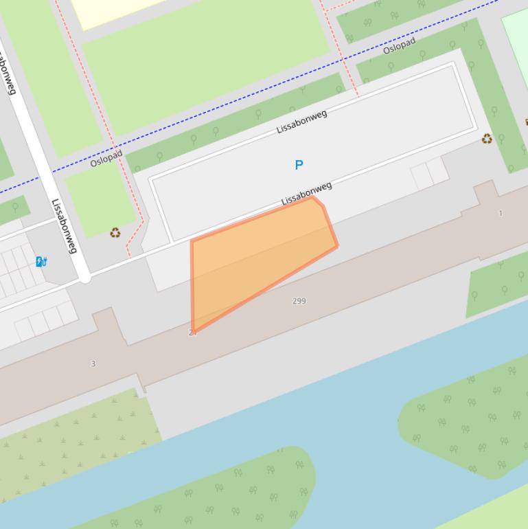 Kaart van postcodegebied 3137LC.