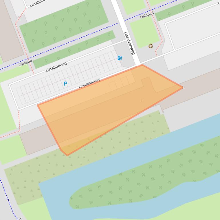 Kaart van postcodegebied 3137LE.