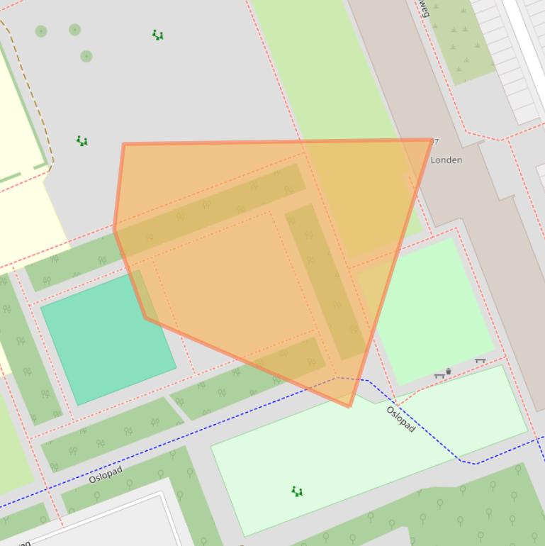 Kaart van postcodegebied 3137LV.