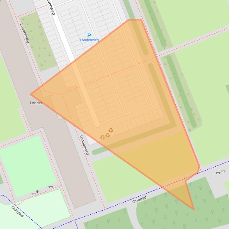 Kaart van postcodegebied 3137LW.