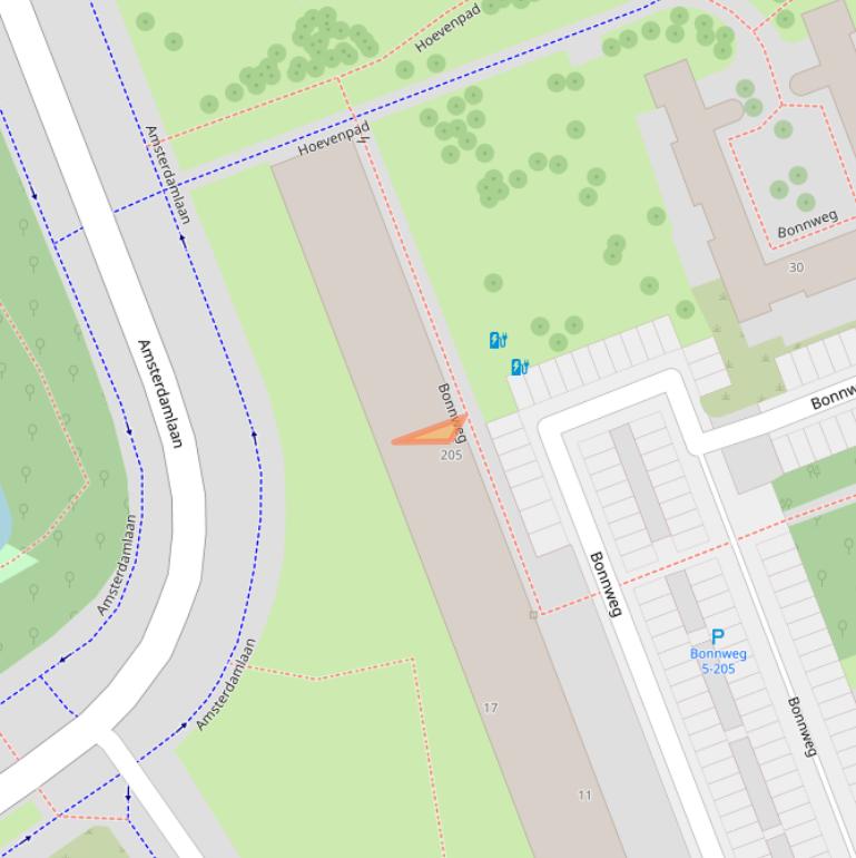 Kaart van postcodegebied 3137NH.