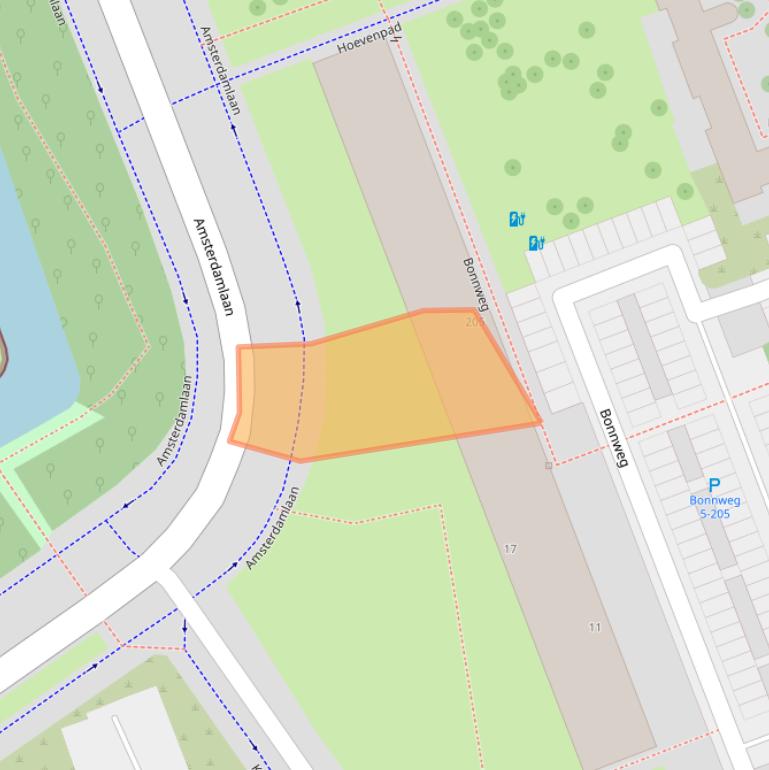 Kaart van postcodegebied 3137NJ.
