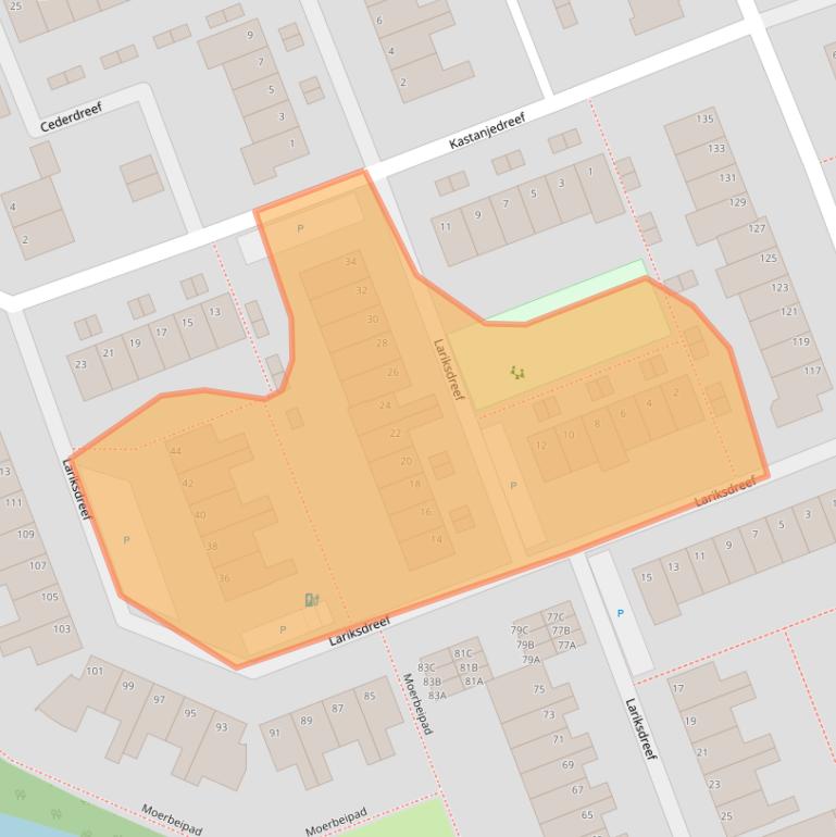 Kaart van postcodegebied 3137PK.
