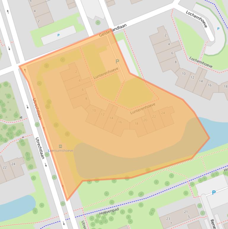 Kaart van postcodegebied 3137RC.