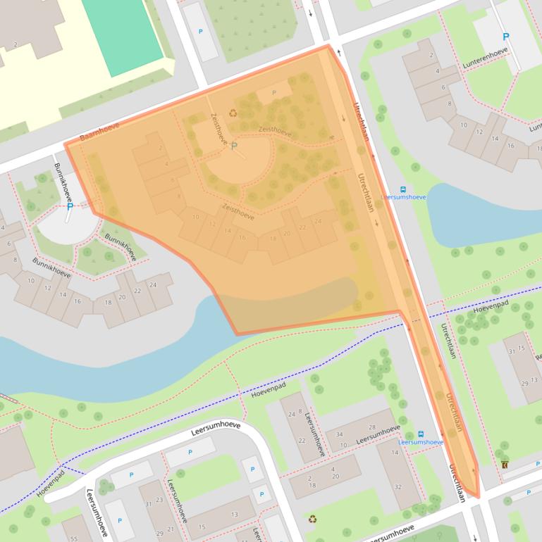 Kaart van postcodegebied 3137RE.