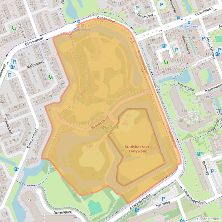 Kaart van postcodegebied 3137RR.