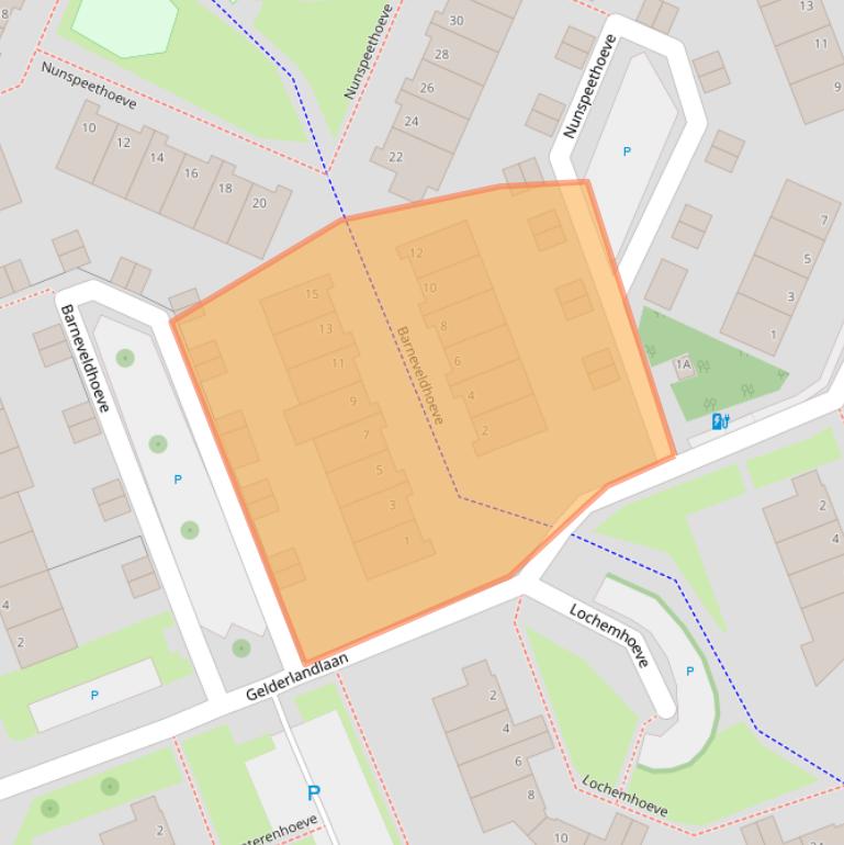 Kaart van postcodegebied 3137SB.