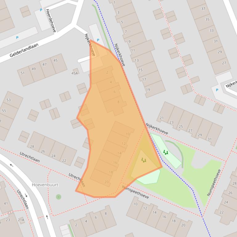 Kaart van postcodegebied 3137SK.