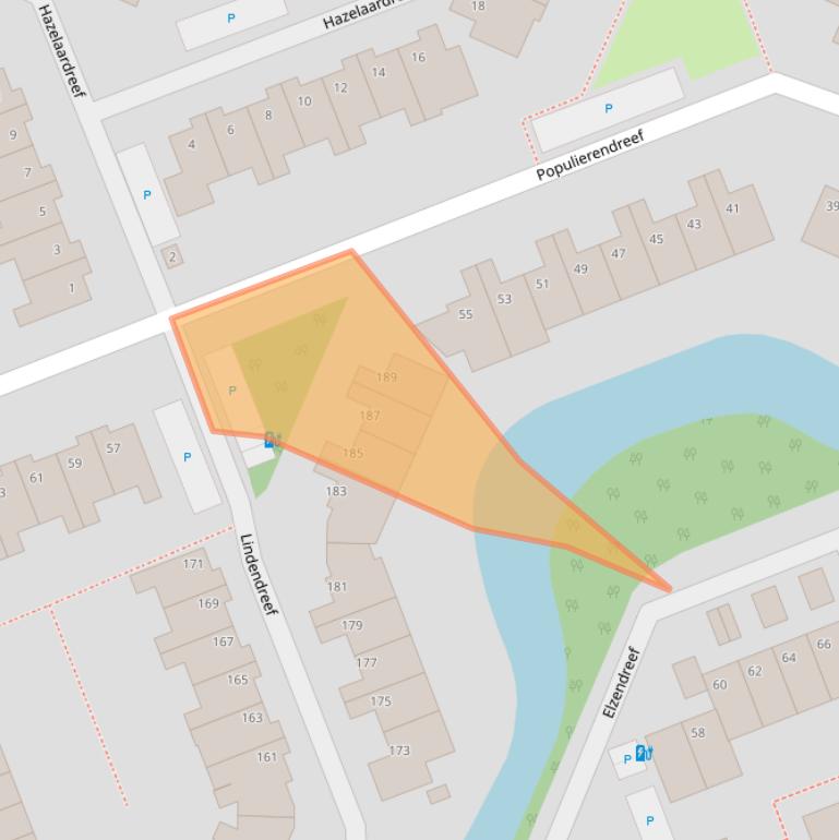 Kaart van postcodegebied 3137SL.