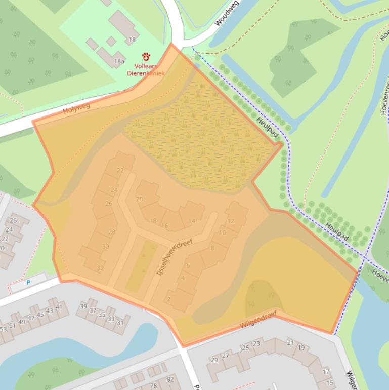 Kaart van postcodegebied 3137SM.