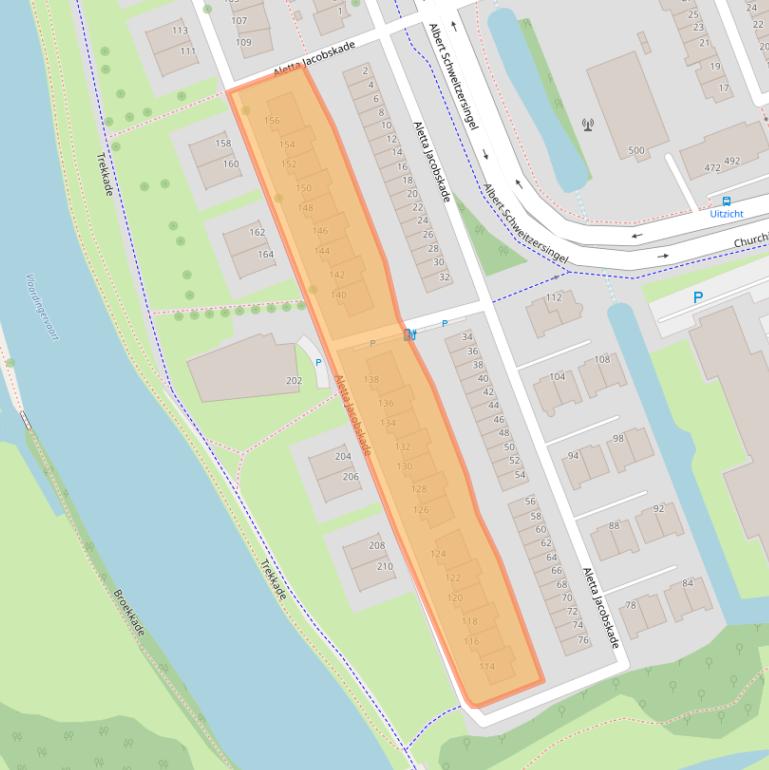 Kaart van postcodegebied 3137TD.