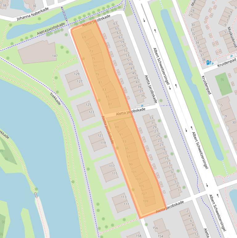 Kaart van postcodegebied 3137TH.