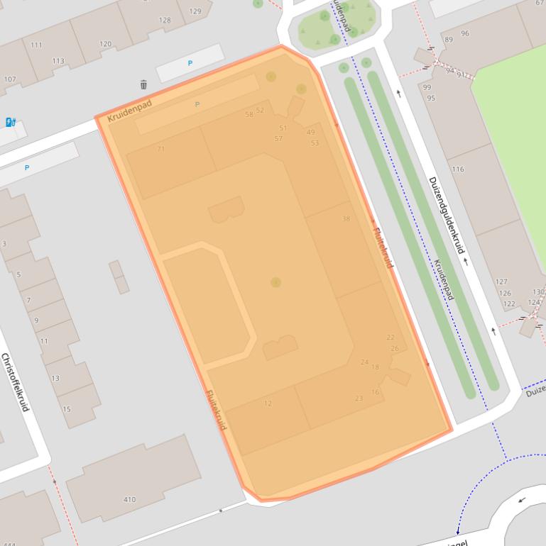 Kaart van postcodegebied 3137WC.