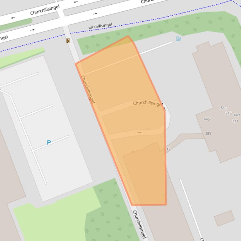 Kaart van postcodegebied 3137XD.