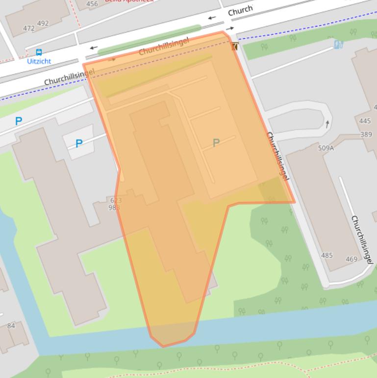 Kaart van postcodegebied 3137XE.