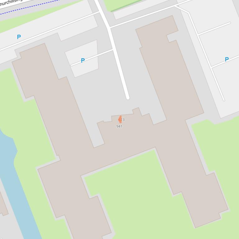 Kaart van postcodegebied 3137XG.