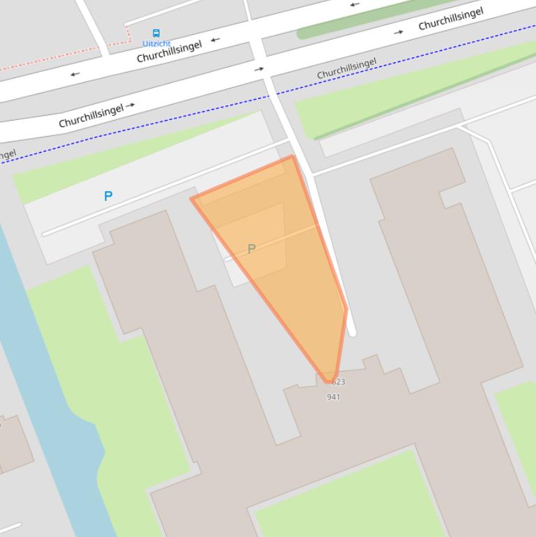 Kaart van postcodegebied 3137XH.