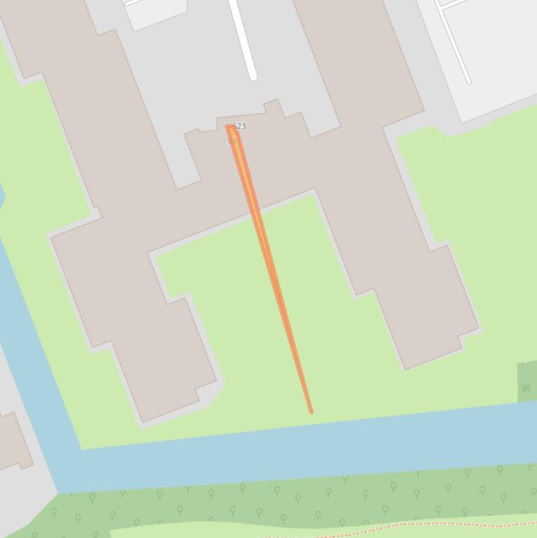 Kaart van postcodegebied 3137XJ.