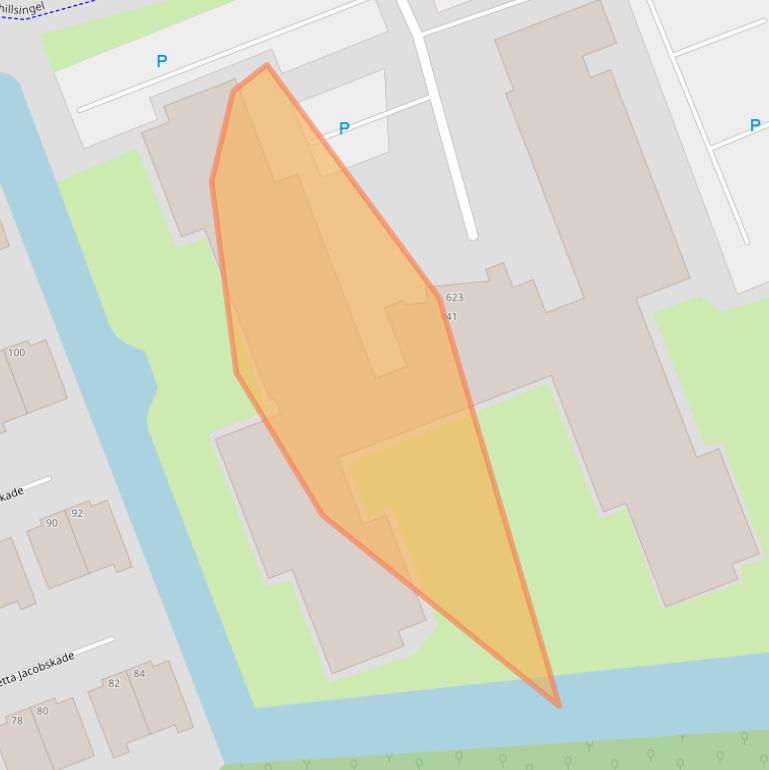 Kaart van postcodegebied 3137XK.