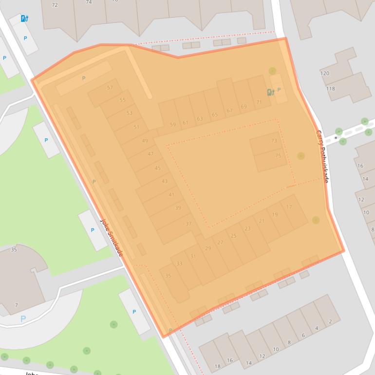 Kaart van postcodegebied 3137ZD.