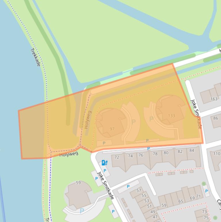 Kaart van postcodegebied 3137ZK.