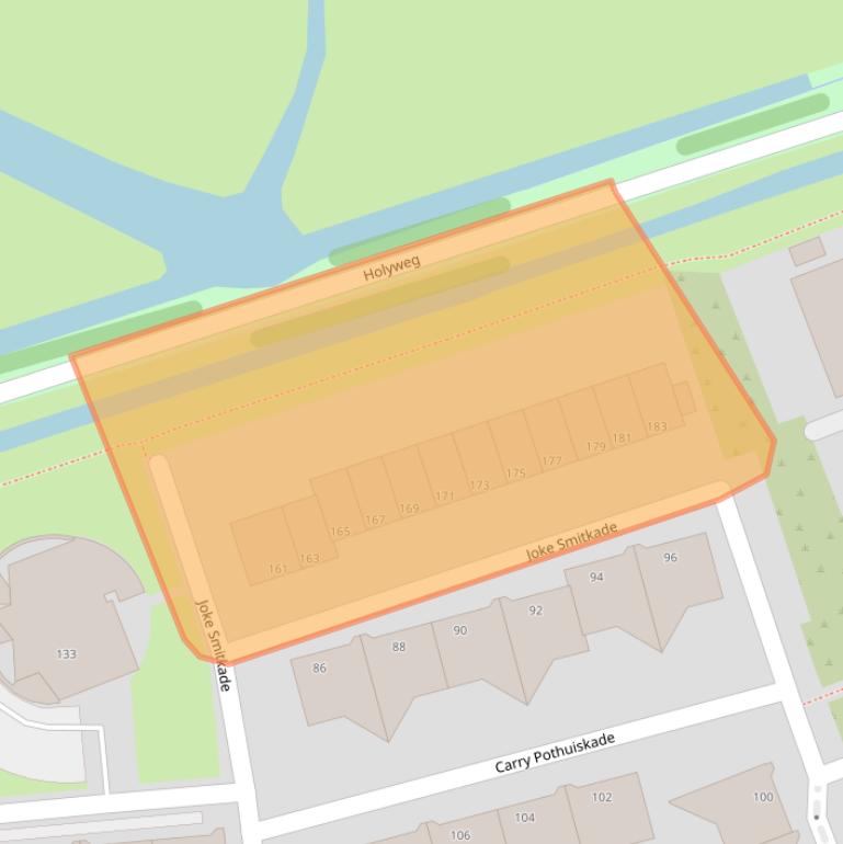 Kaart van postcodegebied 3137ZL.