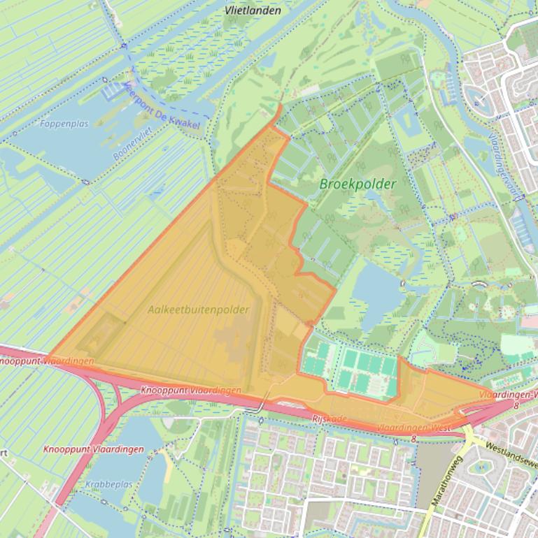 Kaart van postcodegebied 3138HA.