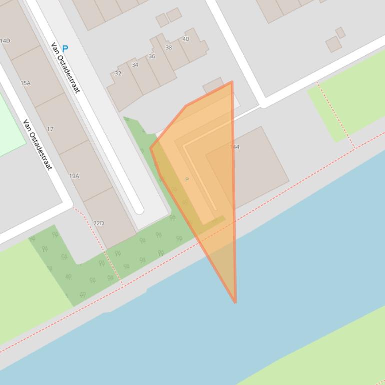 Kaart van postcodegebied 3141HD.