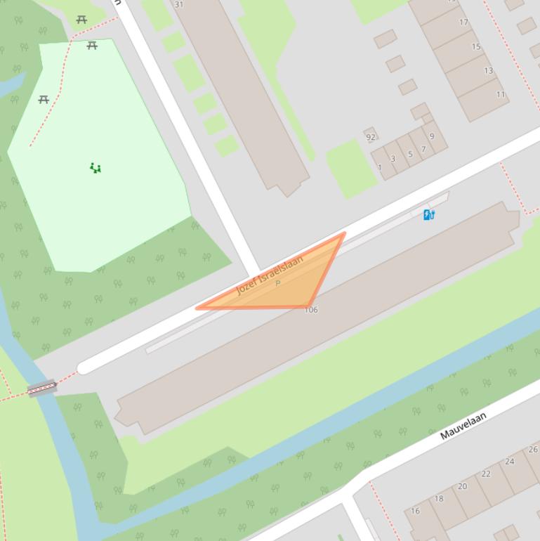 Kaart van postcodegebied 3141KD.