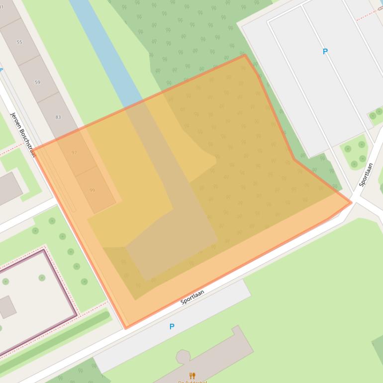 Kaart van postcodegebied 3141XL.