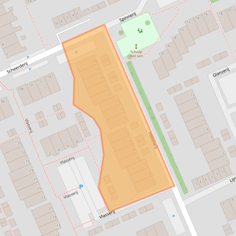 Kaart van postcodegebied 3142BD.
