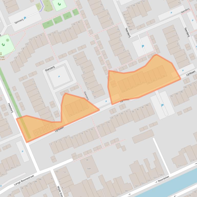 Kaart van postcodegebied 3142BH.