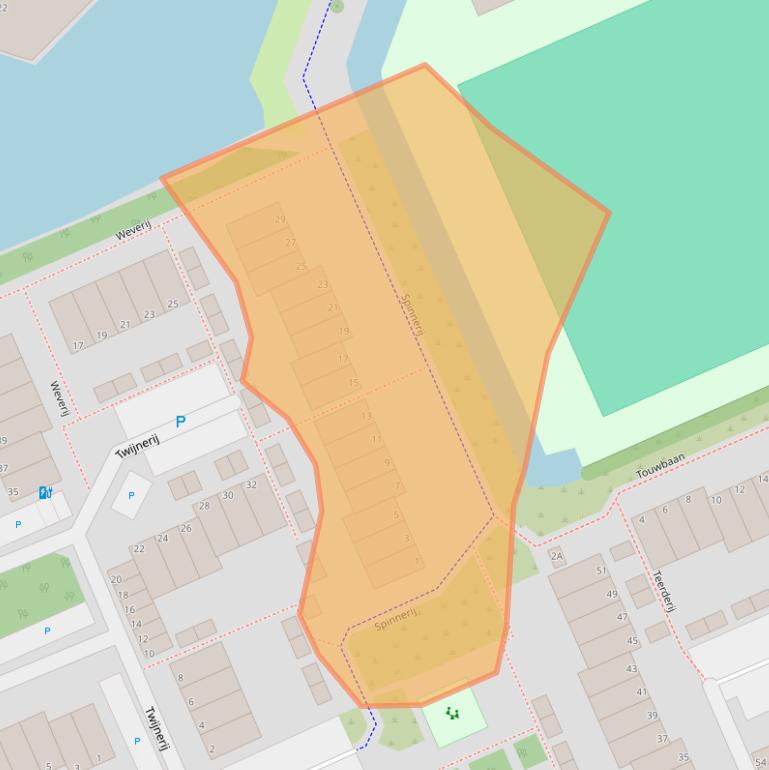 Kaart van postcodegebied 3142BN.