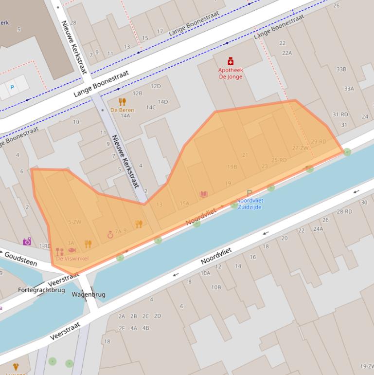 Kaart van postcodegebied 3142CH.