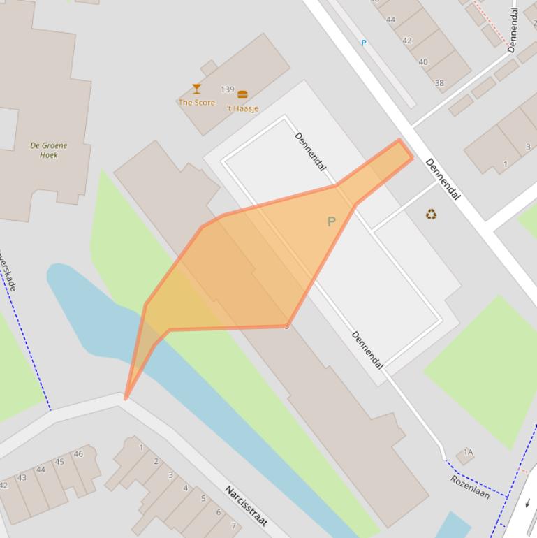 Kaart van postcodegebied 3142LB.