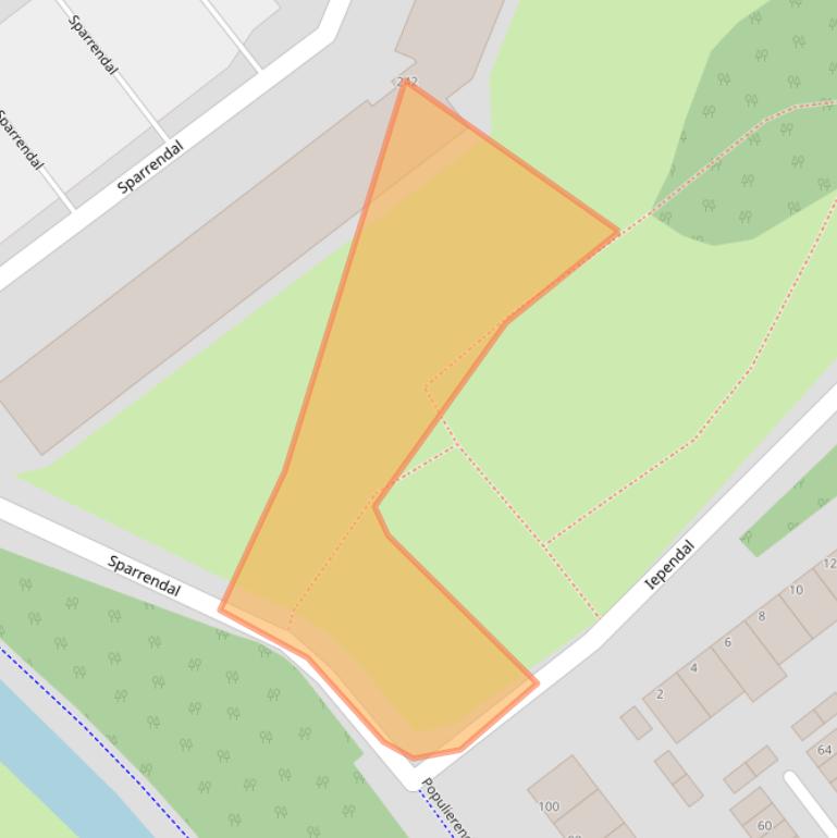 Kaart van postcodegebied 3142LL.