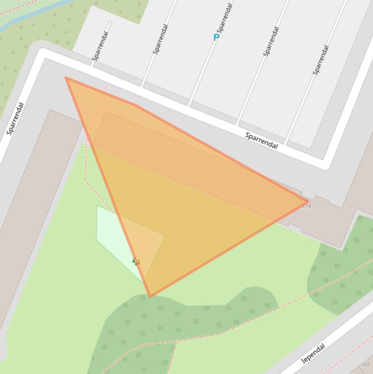 Kaart van postcodegebied 3142LR.