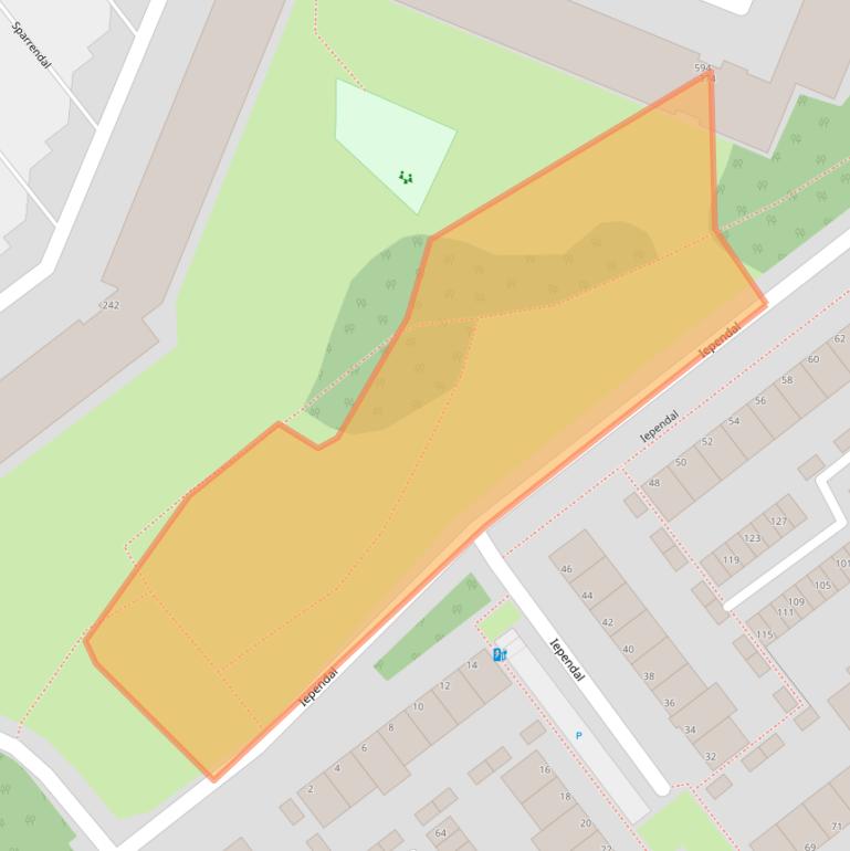 Kaart van postcodegebied 3142LS.