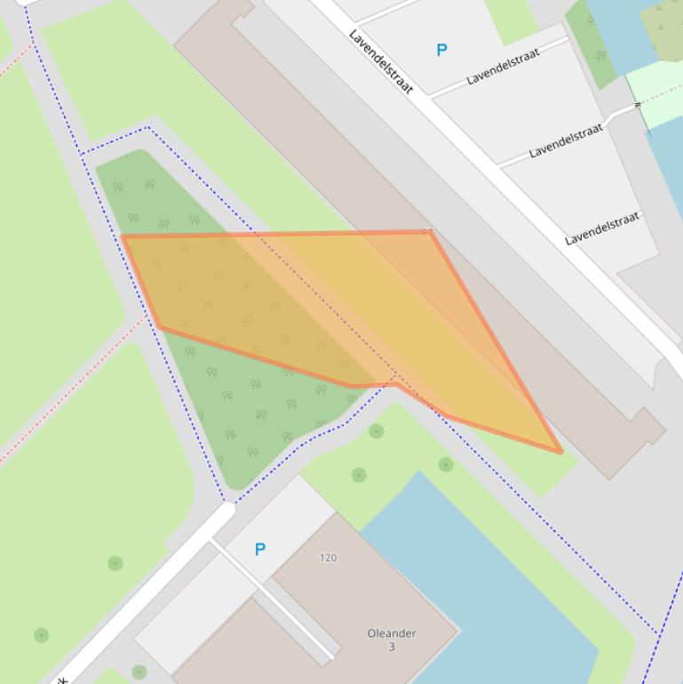 Kaart van postcodegebied 3142ND.