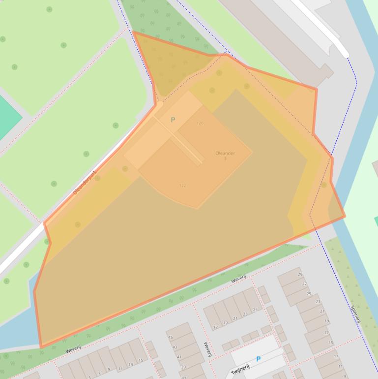 Kaart van postcodegebied 3142NM.