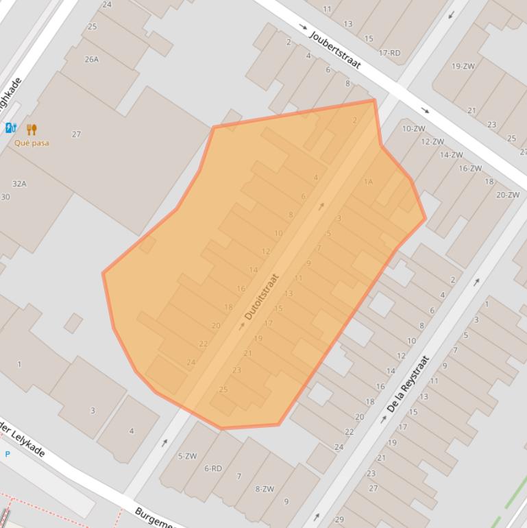 Kaart van postcodegebied 3143CH.